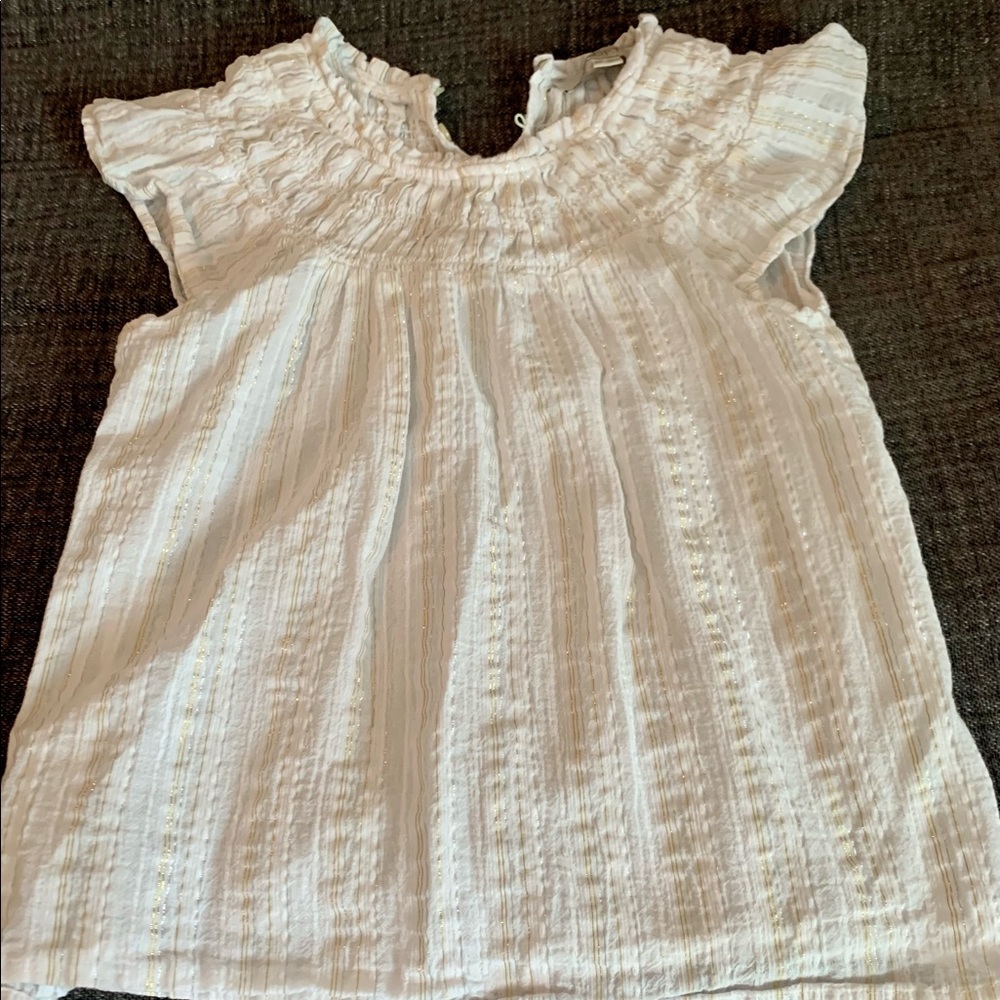 Loft cream colored blouse